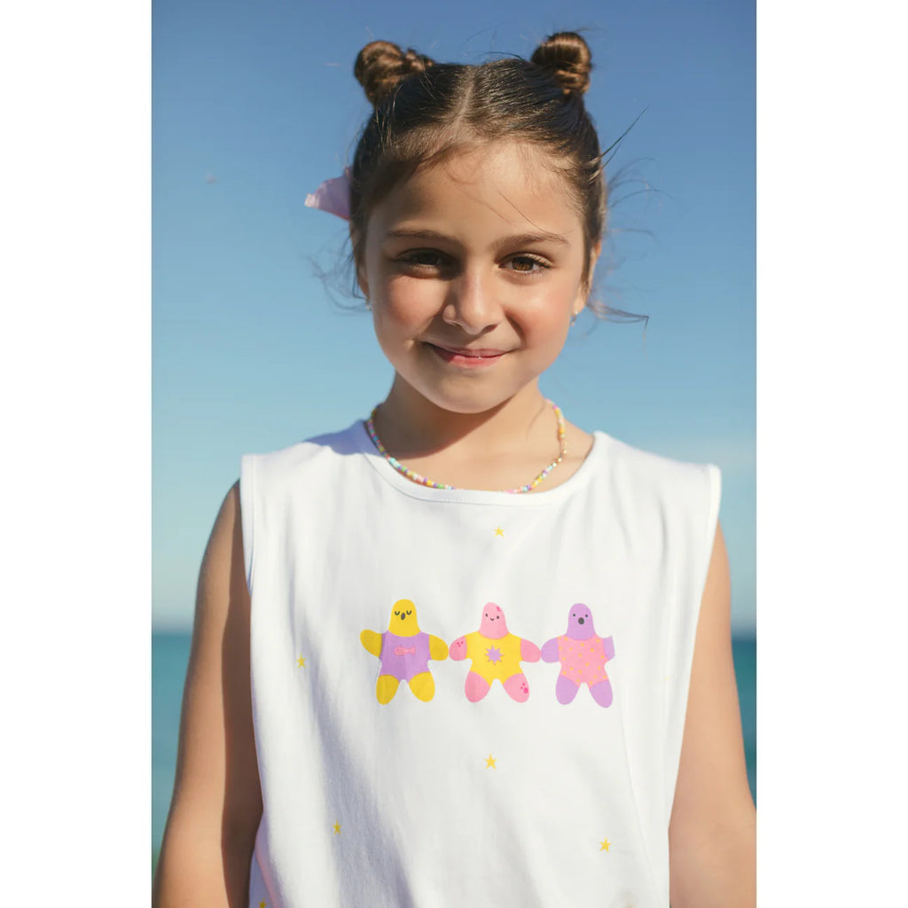 Cotton Fringe Dress | Star Friends
