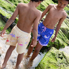 Party Creatures Swim Shorts | Purple Blue